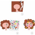 Djeco - Stickers pour les petits - Coiffeur Djeco - Stickers pour les petits - Coiffeur