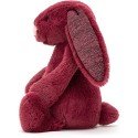 Petit lapin sparkly cassis - 18 cm - Jellycat