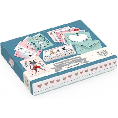 Djeco - Boîtes de correspondance - Lucille - Fsc Mix Djeco - Boîtes de correspondance - Lucille - Fsc Mix