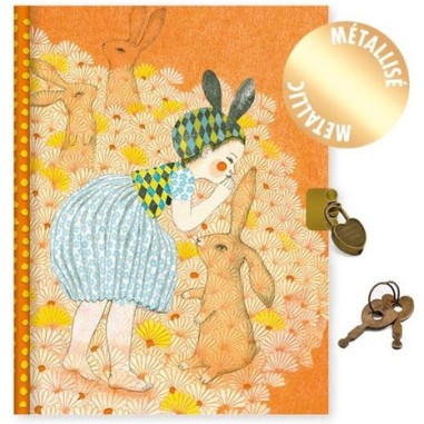 Carnet secret élodie - Lovely paper by Djeco - Lovely Paper By Djeco Carnet secret élodie - Lovely paper by Djeco - Lovely Paper By Djeco