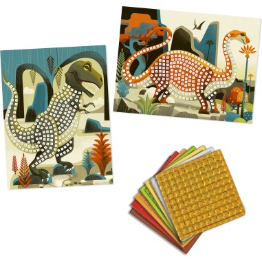 Djeco - Mosaïques - Dinosaures Djeco - Mosaïques - Dinosaures