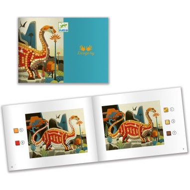 Djeco - Mosaïques - Dinosaures Djeco - Mosaïques - Dinosaures
