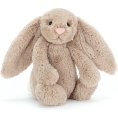 Peluche lapin gris/silver Bashful - 31 cm - Jellycat