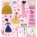 Stickers et paper dolls : robes des 4 saisons - djeco - Djeco