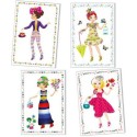 Stickers paper doll trop mode - loisirs créatifs - Djeco - la PouleAPois Stickers paper doll trop mode - loisirs créatifs - Djeco - la PouleAPois