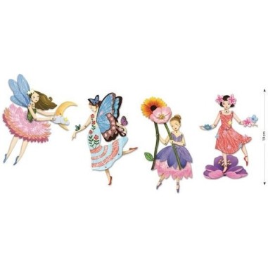 Petits pantins fées - loisirs créatifs Djeco Petits pantins fées - loisirs créatifs Djeco