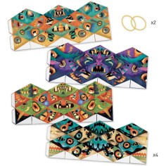 Pliages kaléidocycles - Flexaffreux - Un jeu Djeco 2