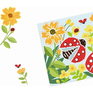 Pochoirs ailes du jardin - loisirs créatifs Djeco Pochoirs ailes du jardin - loisirs créatifs Djeco