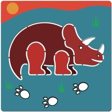 Pochoirs dinosaures - loisirs créatifs - Djeco Pochoirs dinosaures - loisirs créatifs - Djeco