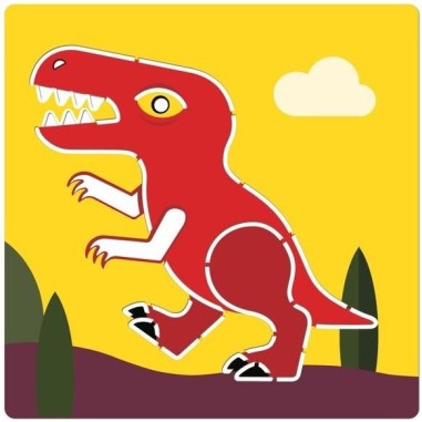 Pochoirs dinosaures - loisirs créatifs - Djeco Pochoirs dinosaures - loisirs créatifs - Djeco