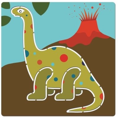 Pochoirs dinosaures - loisirs créatifs - Djeco Pochoirs dinosaures - loisirs créatifs - Djeco