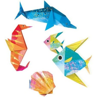 Origami Animaux marins - Djeco - Un jeu Djeco Origami Animaux marins - Djeco - Un jeu Djeco