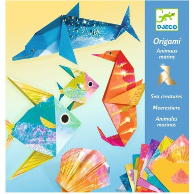 Origami Animaux marins - Djeco - Un jeu Djeco Origami Animaux marins - Djeco - Un jeu Djeco
