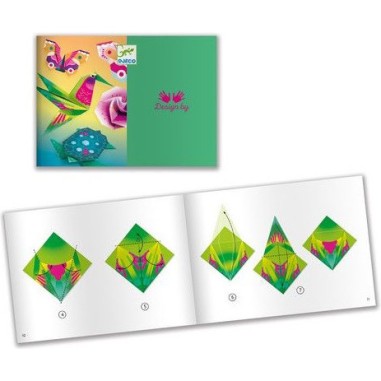 Djeco Origami Tropique Activité Créative Enfant Djeco Origami Tropique Activité Créative Enfant
