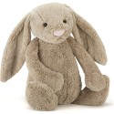 Grande peluche lapin beige Bashful - 67cm - Jellycat