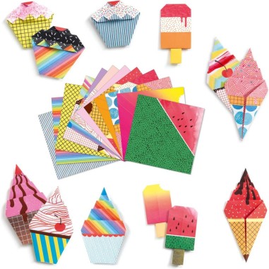 Origami facile Délices - Djeco Origami facile Délices - Djeco