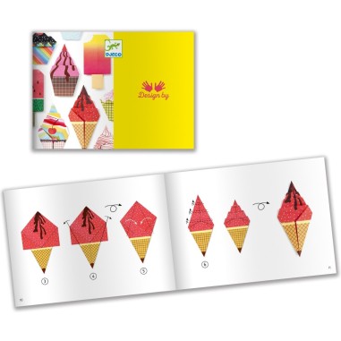 Origami facile Délices - Djeco Origami facile Délices - Djeco