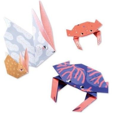 Origami facile family - activité enfant - Djeco Origami facile family - activité enfant - Djeco