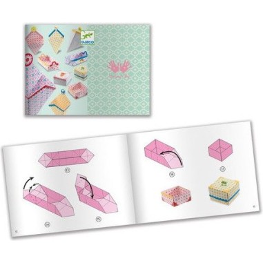 Origami petites boites - loisirs créatifs - Djeco Origami petites boites - loisirs créatifs - Djeco
