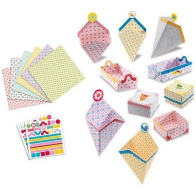 Origami petites boites - loisirs créatifs - Djeco Origami petites boites - loisirs créatifs - Djeco