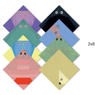 Djeco - Origami - Les animaux polaires Djeco - Origami - Les animaux polaires