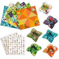 Origami salières - activité enfant - pliage - Djeco 2