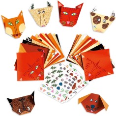 Initiation à l'origami animaux - activité enfant - Djeco 2