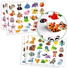 Djeco - Stickers pour les petits - Bébés animaux 2