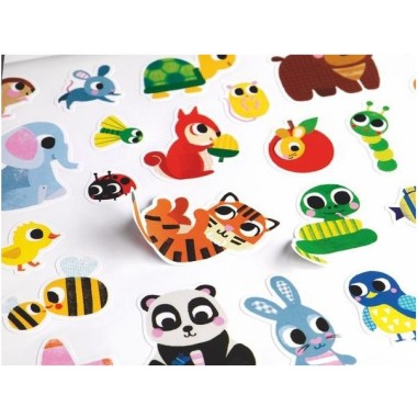 Djeco - Stickers pour les petits - Bébés animaux Djeco - Stickers pour les petits - Bébés animaux