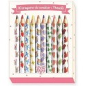 10 mini crayons de couleur Aiko - Djeco