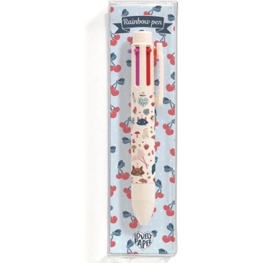 Rainbow pen Lucille - Lovely paper by Djeco Rainbow pen Lucille - Lovely paper by Djeco