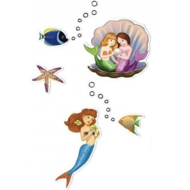 160 stickers sirènes - loisirs créatifs Djeco 160 stickers sirènes - loisirs créatifs Djeco