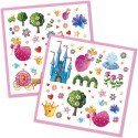 160 stickers princesse - loisirs créatifs - cadeau enfant - Djeco