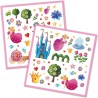 160 stickers princesse - loisirs créatifs - cadeau enfant - Djeco