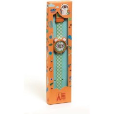 Djeco - Ticlock - Montre des petits Montre raton laveur - Little Big Room By Djeco 2