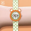 Djeco - Ticlock - Montre des petits Montre raton laveur - Little Big Room By Djeco