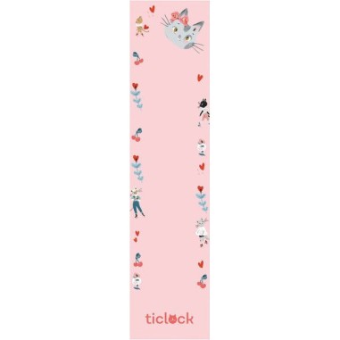 Djeco - Ticlock - Montre des petits Montre chat - Little Big Room By Djeco Djeco - Ticlock - Montre des petits Montre chat - Little Big Room By Djeco