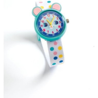 Djeco - Ticlock - Montre des petits Montre souris Djeco - Ticlock - Montre des petits Montre souris