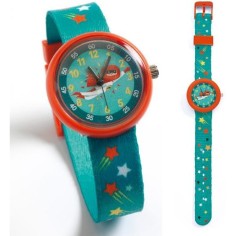 Djeco - Ticlock - Montre des petits Montre super héros - Little Big Room By Djeco