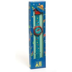 Djeco - Ticlock - Montre des petits Montre super héros - Little Big Room By Djeco 2