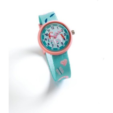 Djeco - Ticlock - Montre des petits Montre cheval Djeco - Ticlock - Montre des petits Montre cheval