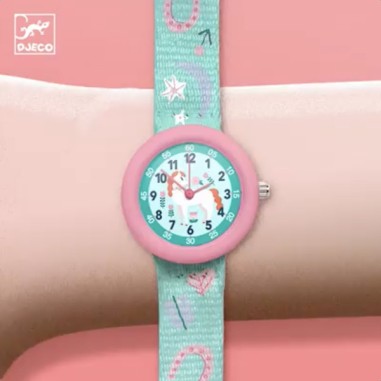 Djeco - Ticlock - Montre des petits Montre cheval Djeco - Ticlock - Montre des petits Montre cheval