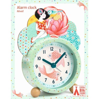 Djeco - Réveils Illustrés - Réveil Poissons - Little Big Room By Djeco Djeco - Réveils Illustrés - Réveil Poissons - Little Big Room By Djeco