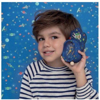 Réveils Illustrés - Réveil Espace - Djeco Réveils Illustrés - Réveil Espace - Djeco