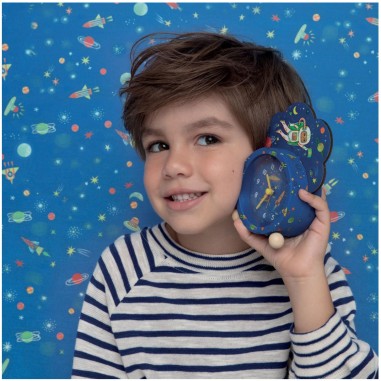 Réveils Illustrés - Réveil Espace - Djeco Réveils Illustrés - Réveil Espace - Djeco