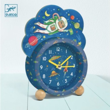 Réveils Illustrés - Réveil Espace - Djeco Réveils Illustrés - Réveil Espace - Djeco