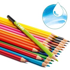 Djeco- Les Couleurs - Pour Les Grands - 24 Crayons Aquarellables 2