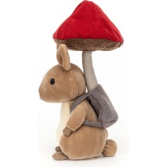 Peluche Lapin Cueilleur de Champignon - Jellycat 2