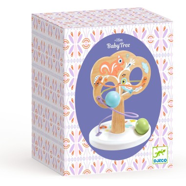 BabyTree - jouet d'éveil avec des boules Djeco BabyTree - jouet d'éveil avec des boules Djeco