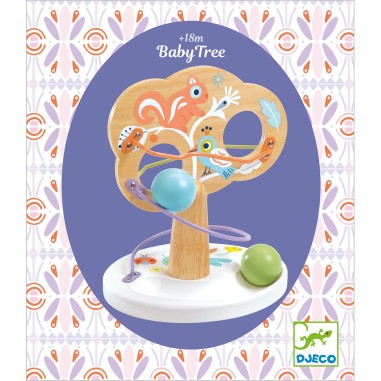 BabyTree - jouet d'éveil avec des boules Djeco BabyTree - jouet d'éveil avec des boules Djeco